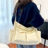 ショルダーバッグ 通販 キャンバスバッグ マザーズバッグ 斜めがけバッグ 大容量バッグ 通学 通勤 ショルダーバック 帆布バッグ 軽量軽い a4サイズ対応 旅行ピクニック カジュアル 多機能ポケット 肩掛けバック バッグ バック メンズ レディース