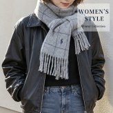 2026 最新 ポロ ラルフローレン マフラー ストール メンズ レディース POLO RALPH LAUREN リバーシブル ロゴ チェック 無地 イタリア製 PC0743 選べるモデル