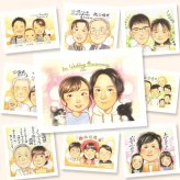 ギフト 似顔絵 結婚記念日 手描き プレゼント 名入れ 贈り物 結婚記念日 金婚式 結婚30周年 結婚10周年 記念日 お祝い 周年記念 お父さん 家族 夫婦 お母さん 両親 名入れ 下書き確認 修正無料 親孝行 サプライズ 実績多数 宝物 感謝 記念 思い出 結婚記念日 長寿祝い 大人数 初任給 米寿祝い 傘寿祝い 感動 メモリアル 闘病中の方への励まし バレンタインデー