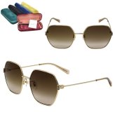 GUCCI サングラス グッチ GG1285SA-002 サングラス アジアンフィット ゴールド ブラウングラデーション メンズ レディース ユニセックス