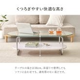 テーブル ガラス 透明 センター ロー リビング コーヒー カフェ 棚付き 収納 幅60cm 正方形 60×60 強化ガラス スチール 脚 アジャスター付き 北欧 モダン 韓国 インテリア 一人暮らし 新生活 送料無料