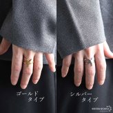 ステンレス ヒトデリング スターリング 海星 シンプル ゴールド 18K GP シルバー フリーサイズ レディース 女性 指輪 金属アレルギー対応