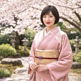 東京切子帯留め　お太鼓　六花　紫