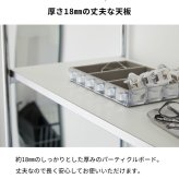 【段数選べる】 韓国風 ラック スチールラック シェルフ オープンラック マガジンラック 収納棚 棚 雑誌 オープンシェルフ フリーラック おしゃれ 北欧 本棚 スリムラック キッチンラック 3段 4段5段 バース ホワイト 幅80cm シンプル 新生活
