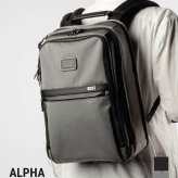 トゥミ TUMI ALPHA アルファ Slim Backpack スリム バックパック 02603581D3 117339 02603581MTGY3 148596 リュックサック ビジネス 通勤 メンズ バッグ ブラック