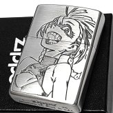 ZIPPO よふかしのうた Season2 七草ナズナA ジッポー ライター シルバー エッチング彫刻 両面加工 可愛い アニメ キャラクター かわいい メンズ レディース ギフト プレゼント