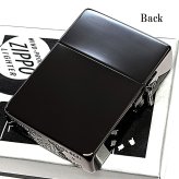 ZIPPO ライター 1935復刻 レプリカ ジッポ オールドロゴ ブラックニッケル 金差し 角型 外ヒンジ 3バレル シンプル 彫刻 黒 おしゃれ 高級 メンズ かっこいい プレゼント ギフト