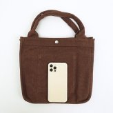 スヌーピー スクエアトートバッグ (ブラウン)  ルートート ROOTOTE SNOOPY