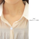 K18 ゴールド ネックレス ダイヤモンド ネックレス 計0.08ct 一粒ダイヤ 18金 18K フクリン チェーン 長さ選べる 40cm 45cm 50cm シンプル 華奢 上品 リュシー 彼女 妻 女性 レディース 誕生日 プレゼント ハロウィン 【品番：CG-RMP-N13196BY】