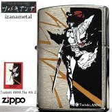ZIPPO ライター ツバキアンナ イザナメタル Tsubaki ANNA The 4th Z. izanametal ジッポ アート シルバー カード付き かっこいい  レディース メンズ おしゃれ プレゼント ギフト