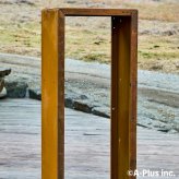 コールテン鋼 薪ラック おしゃれ 大型 Patina ウッドラックスリムW600 H1500mm アンティーク 経年美 A-PLUS 屋外 ログラック 薪ストッカー 薪棚 薪置き場 暖炉 薪ストーブ キャンプ 北欧 モダン ガーデニング 庭 パティナ