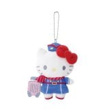 ぬいぐるみ マスコット サンリオ はたらくコス ぬいマスコットホルダー キーホルダー ハローキティ シナモロール クロミ マイメロディ ポムポムプリン ハンギョドン ボールチェーン バッグチャーム キャラクター かわいい 推し活 お仕事 コスチューム バッグ 誕生日 ギフト