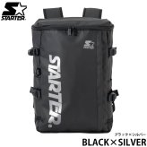 STARTER スターター リュック 大容量 30L ボックス型 バックパック 通学 通勤 PC収納 B4 A4 撥水 スクエア メンズ レディース スポーティー カジュアル 部活 部活用 スポーツ 部活リュック 高校生 大学生 学生 SCG-6802 2026FW Karlas