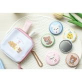 リラックマ シークレット刺繍缶ミラー 全10種 コンプリートBOX 送料込み