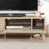 TV台 ライン 120幅 MBR ミディアムブラウン・ナチュラル 2色展開 テレビ台 ローボード リビング収納 テレビボード おしゃれ シンプル 新生活 家具 インテリア 不二貿易