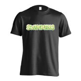 水泳 競泳 Tシャツ 半袖 メンズ レディース ジュニア 練習着 ドライ おもしろ tシャツ 速乾 スポーツ ウェア 名入れ 女子 男子 チーム おしゃれ 文字入れ無料 「ポップなアイスのSWIMMINGロゴ」 アートワークスコウベ 【送料無料】