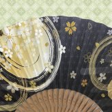 敬老の日 送料無料 名入れ 扇子 千本桜 ピンク 紫色 黒色 紙扇子 桜模様 名前入り プレゼント 女性用 着物 浴衣 和小物 レディース 桜柄 和装 かわいい 記念品 ノベルティ 誕生日プレゼント 贈り物 ギフト おしゃれ お洒落 おすすめ /扇子/ ネコポス