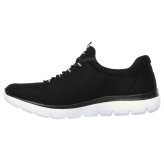 スケッチャーズ レディース スリッポン スニーカー 靴 サミッツ SKECHERS Summits 12980 軽量 ノーマル幅 ひもゴム メモリーフォームインソール