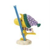 ウッドストック スキー ミニ 8.4cm クリスマス | ジムショア ピーナッツ グッズ フィギュア 人形 置物 彫刻 Jim Shore 正規輸入品