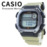 箱なし カシオ 腕時計 メンズ デジタル カーキ ベージュ ブラック 10年電池 200m防水 20気圧防水 ワールドタイム ストップウォッチ タイマー 5アラーム LEDライト スポーツ アウトドア 海外モデル 逆輸入 プレゼント ギフト 成人 卒業 入学
