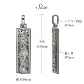 金属アレルギー対応 ペンダントトップ ハワイアンジュエリー 純チタン ペンダントトップ 刻印無料 誕生石 ダブルプレート Lサイズ　チェーン別売りステンレスより軽く肌に優しい メンズ レディース プレゼント 【品番：TIP311】