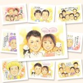 似顔絵 プレゼント 両親 手描き 名入れ ギフト 贈り物 結婚記念日 お祝い 誕生日 記念日 お父さん お母さん ご両親 両親 下書き確認 修正無料 名入れ 宝物 そっくり 実績多数 かわいい 記念 思い出 結婚記念日 長寿祝い サプライズ 大人数 メモリアル 同窓会 家族 色紙 オリジナル 米寿祝い お祝いの品 結婚祝い ウェディングギフト お祝い返し 還暦祝い