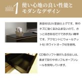 テレビ台 テレビボード バイカラー ローボード 幅 180cm 艶有り UV塗装 鏡面仕上げ ツートン ツートンカラー 傷に強い 天然木 ウォールナット ホワイトオーク 引出し 扉 収納 ルーバー