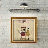 サムトフト ポップコーン タイム ST-08134 Mサイズ アートフレーム 絵画 犬 人物 ギフト アート おしゃれ 北欧 インテリア お部屋