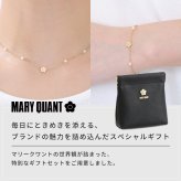 【公式】MARY QUANT マリークヮント サフィアーノ パールバネクチポーチ & ステーションパール ネックレス ゴールド & ステーションパール ブレスレット ゴールド セット