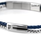 ポリス ブレスレット メンズ ブランド POLICE DUALCELL 2連  GB0082502 ネイビー シルバー アクセサリー