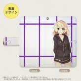Galaxy A23 GalaxyA23 手帳型スマホケース カバー 女の子 キャラ 紫 2022年 10月発売 nk-004s-a23-dr1329