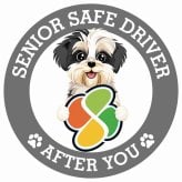 カーサイン 高齢者マーク SENIOR SAFE DRIVER マルックス ステッカー シール 直径13cm 肉球 日本製 車