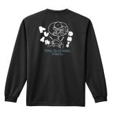 トレイルランニング ロンT 長袖 Tシャツ メンズ 練習着 レディース ジュニア ウェア ドライ おもしろ tシャツ 名入れ おしゃれ キッズ 文字入れ無料 「ゆめでもトレイル」 アートワークスコウベ 【送料無料】