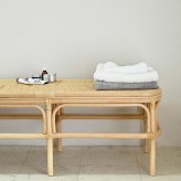 座椅子 アジアン家具 籐 イス ラタンチェア 幅160cm ロングベンチ リラックス椅子 アジアン おしゃれ ナチュラル レトロ クラシック ジャパニーズ ソファ 天然木 ソファー リビングソファ インテリア