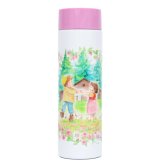 アルプスの少女ハイジ ポケミニボトル 150ml 定形外 送料無料 812-204 ハイジ クララ ペーター ヤギ まほうびん ミニボトル スリム ポケットサイズ ステンレス 保温保冷 小さめ 通勤 通学 アウトドア ランチ かわいい ダンス
