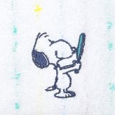 スヌーピー ミニタオル (Washing) ホワイト ハンカチ 西川 日本製 SNOOPY