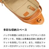 ボディバッグ メンズ 本革 ポーチ カバン 斜めがけ 誕生日 祝い ギフト ホワイトデー   男女兼用 左利きにも使いやすい CH-P123