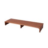 玄関台 踏み台 幅120cm 特大 ワイド ロング 玄関 踏台 ステップ 木製 天然木 段差解消 昇降 補助 足置き 階段 下駄箱 収納 アジャスター付き 転倒防止 介護 補助台 玄関収納 高齢者 シニア ブラウン