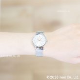 ピエールラニエ PIERRE LANNIER レディース 腕時計 クオーツ マルチプル MULTIPLES 30mm P009M628 ラウンド メッシュベルト シルバー