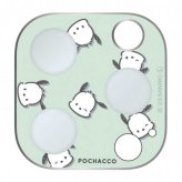 サンリオ iPhone15 Pro 15 ProMax 14 Pro 14 ProMax カメラカバー ポチャッコ カメラレンズ保護 アルミバンパー 強化ガラス キャラクター グッズ おしゃれ かわいい サンリオ正規ライセンス品
