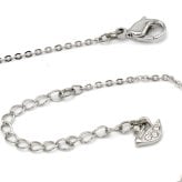 SWAROVSKI スワロフスキー ネックレス 5347329 Swan アクセサリー ブラック シルバー
