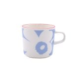 マリメッコ ユフラ ウニッコ コーヒーカップ 200ml ホワイト/ライトブルー/オレンジレッド marimekko UNIKKO JUHLA 耐熱 電子レンジ対応 ギフト 結婚祝い プレゼント 贈り物