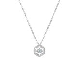 【無料ラッピング】 ヨンドシー 4℃ ネックレス K10ホワイトゴールド 2025 Holiday Collection アイスブルーダイヤモンド レディースブランド 正規品 新品 ギフト プレゼント 人気 おすすめ 誕生日 記念日 クリスマス 送料無料