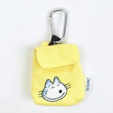 11ぴきのねこ リュック型バッグチャーム イエロー ポーチ
