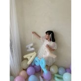 chiffon lace dress【ドレス】【誕生日】【アニバーサリー】レースドレス 記念日 ギフト プレゼント