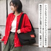 マンハッタンポーテージ メッセンジャーバッグ Manhattan Portage メンズ レディース 撥水 軽量 コーデュラ B5 大きめ バックル 斜めがけ ショルダーバッグ フラップ 肩掛け ウエストバッグ ナイロン 黒 おしゃれ シンプル 通勤 通学 旅行 カジュアル アウトドア ブランド
