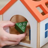 【10/6発売】積み木 ミッフィー パズルハウス | 1歳半 知育玩具 おもちゃ 子供 男の子 女の子 木のおもちゃ ミッフィー ブルーナ 出産祝い 木製玩具 知育玩具 女の子 男の子 キッズ 幼児 子ども 木製 NICHIGAN ニチガン