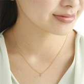 ネックレス レディース K18 18金 シャンパンダイヤモンド ペンダント ダイヤネックレス ゴールド 天然石 華奢 アクセサリー シンプル おしゃれ 大人可愛い ギフト プレゼント