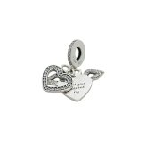 パンドラ PANDORA Heart and Angel Wings ブレスレットチャーム ダングルチャーム レディース 798485c01 シルバー