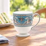 ウェッジウッド フロレンティーンターコイズ マグカップ リー ギフト 結婚祝い プレゼント 贈り物 食器